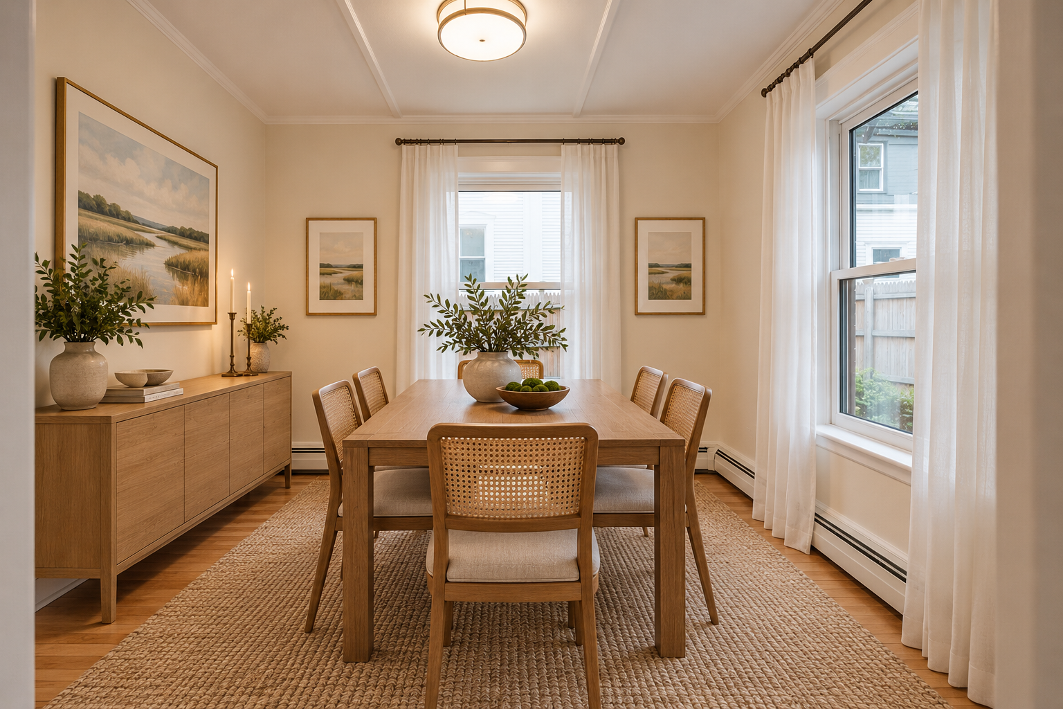Formal dining room