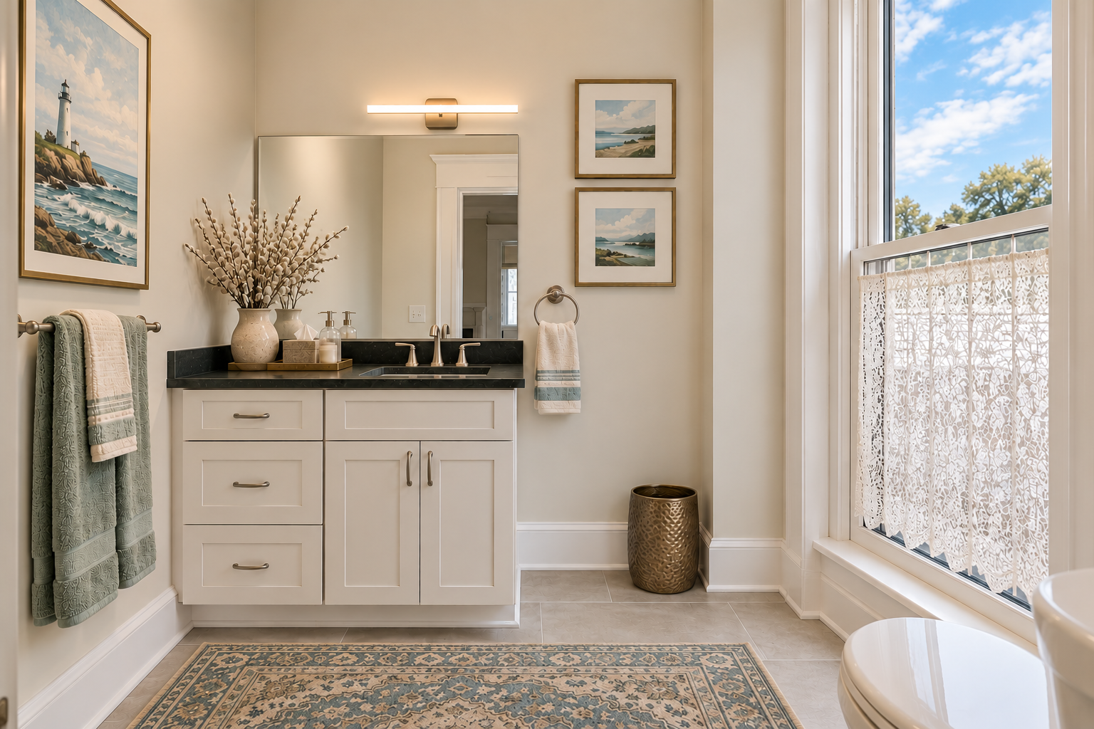 Guest bathroom